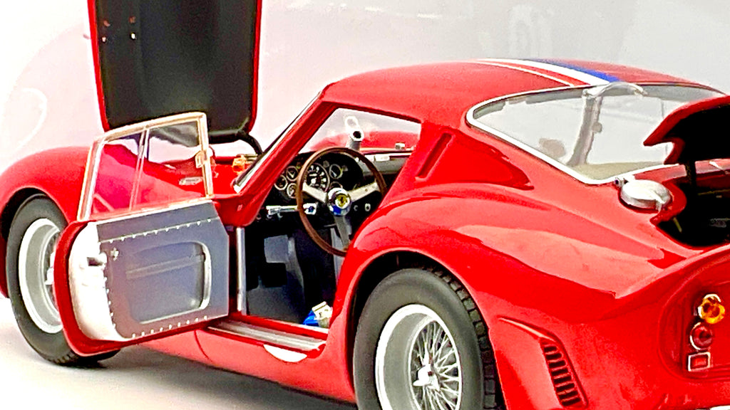 Ferrari 250 GTO #19 Kyosho 08438A Die-Cast 1/18, vista delle aperture