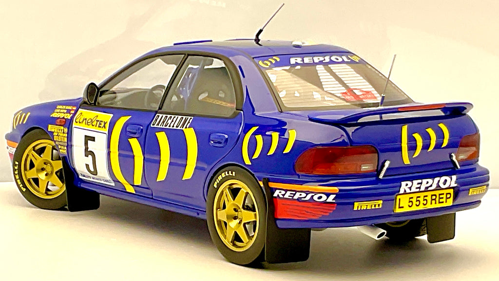 Subaru Impreza 1995 Montecarlo #5 , Kyosho 08962B Die-Cast 1/18