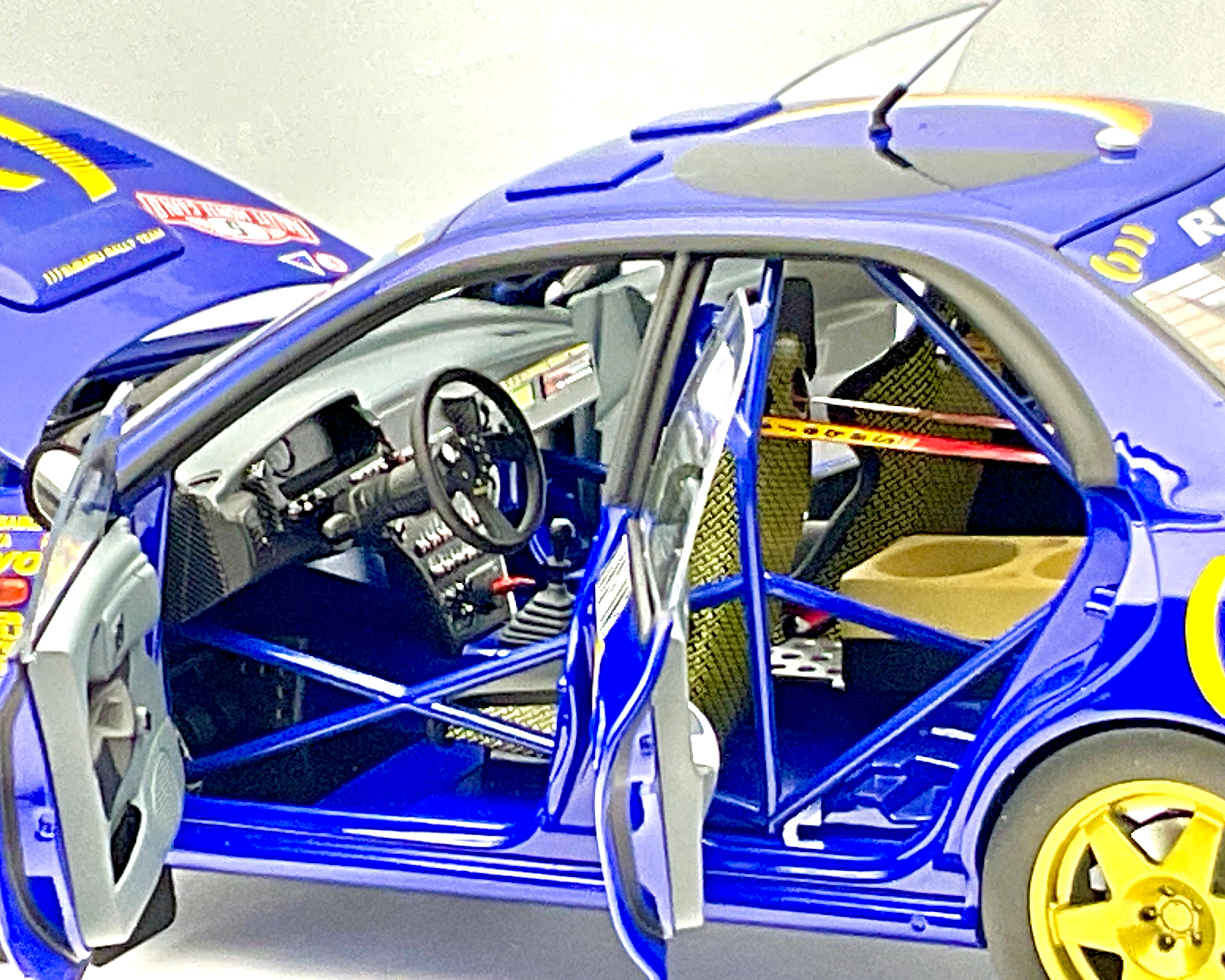 Subaru Impreza 1995 Montecarlo #5 , Kyosho 08962B Die-Cast 1/18