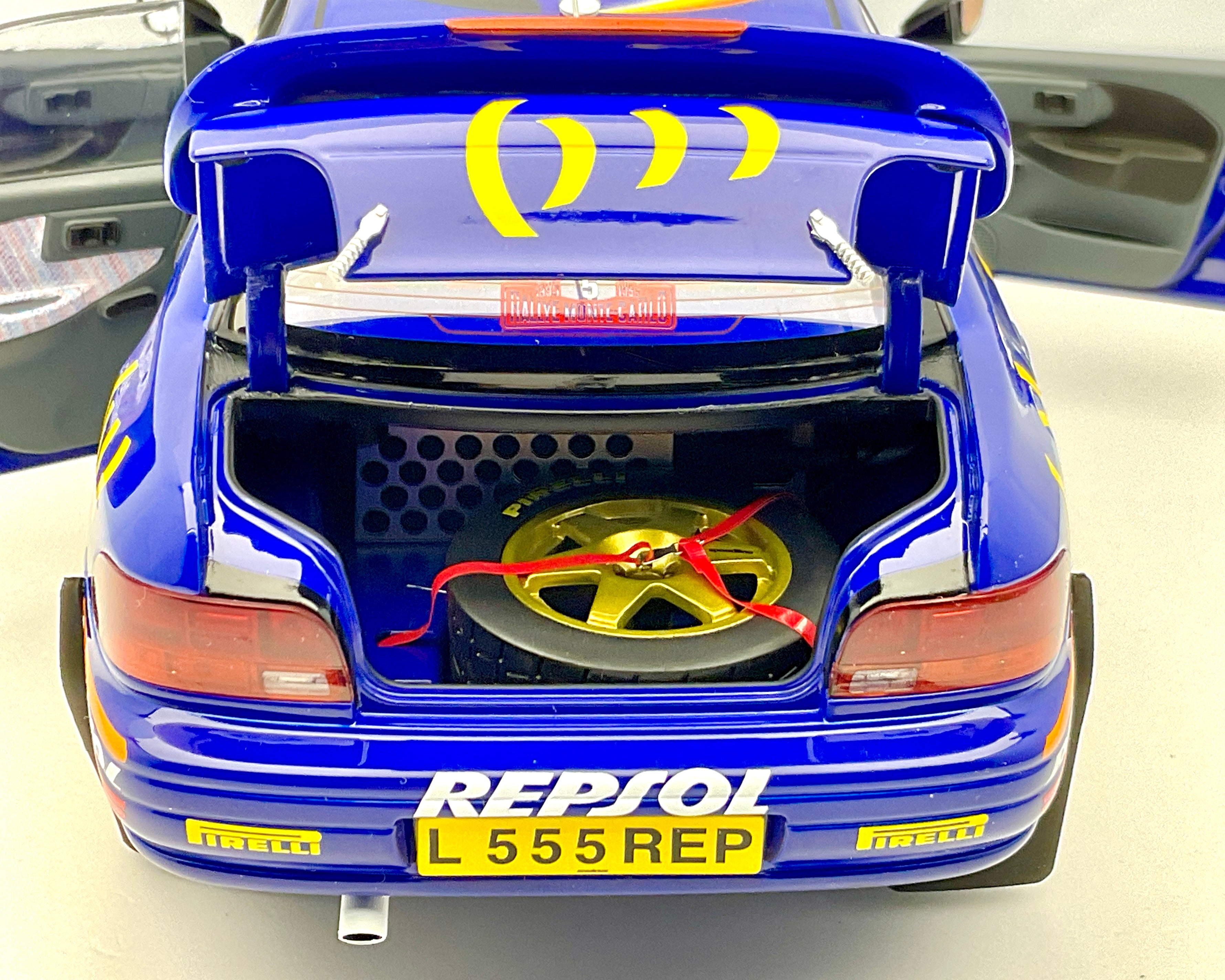 Subaru Impreza 1995 Montecarlo #5 , Kyosho 08962B Die-Cast 1/18