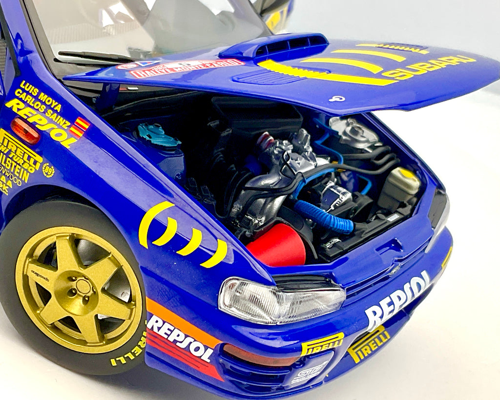 Subaru Impreza 1995 Montecarlo #5 , Kyosho 08962B Die-Cast 1/18