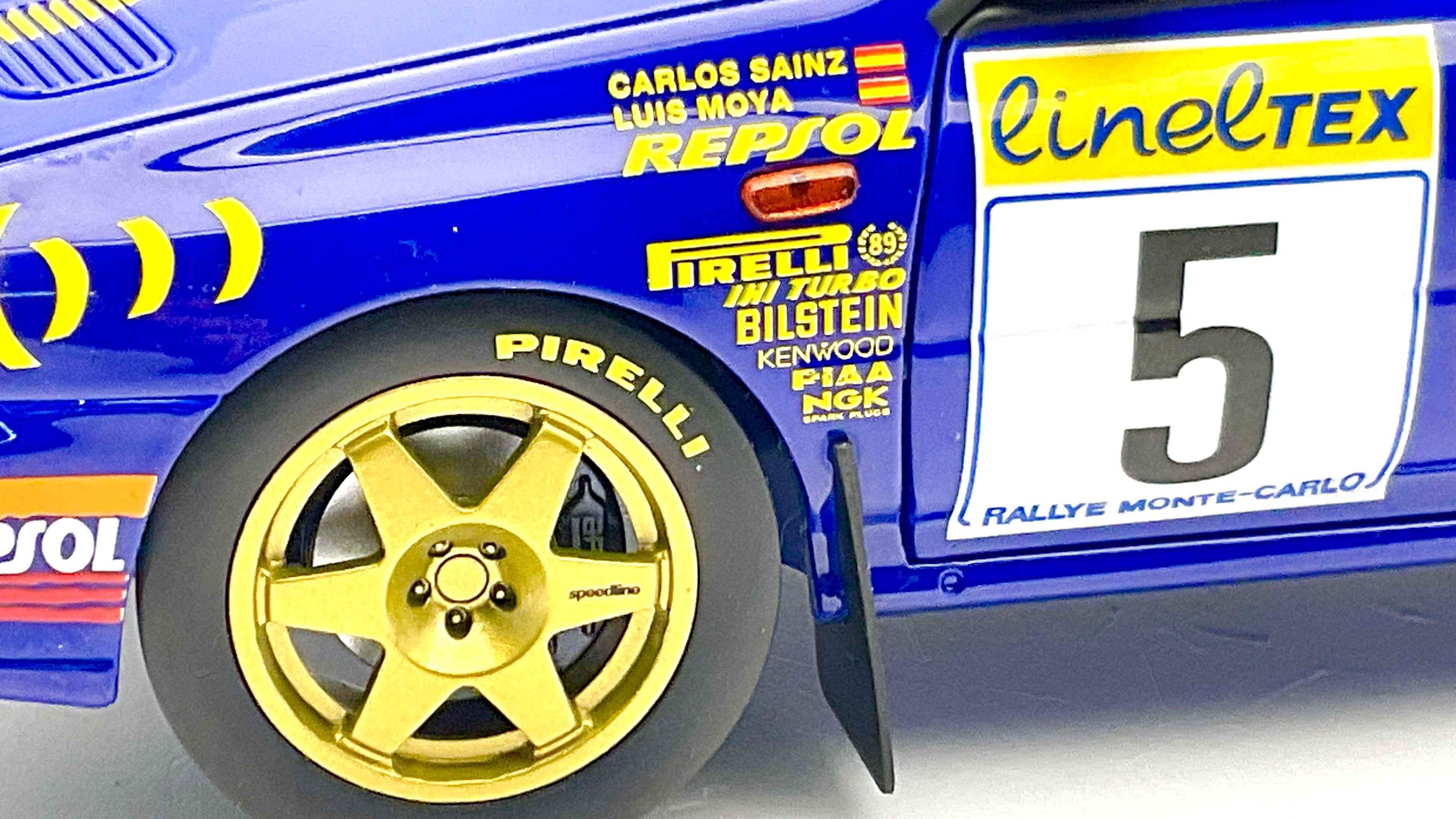 Subaru Impreza 1995 Montecarlo #5 , Kyosho 08962B Die-Cast 1/18