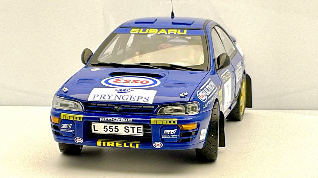 Subaru Impreza #1 , Sun Star 5600 Die-Cast 1/18 , visto puntale