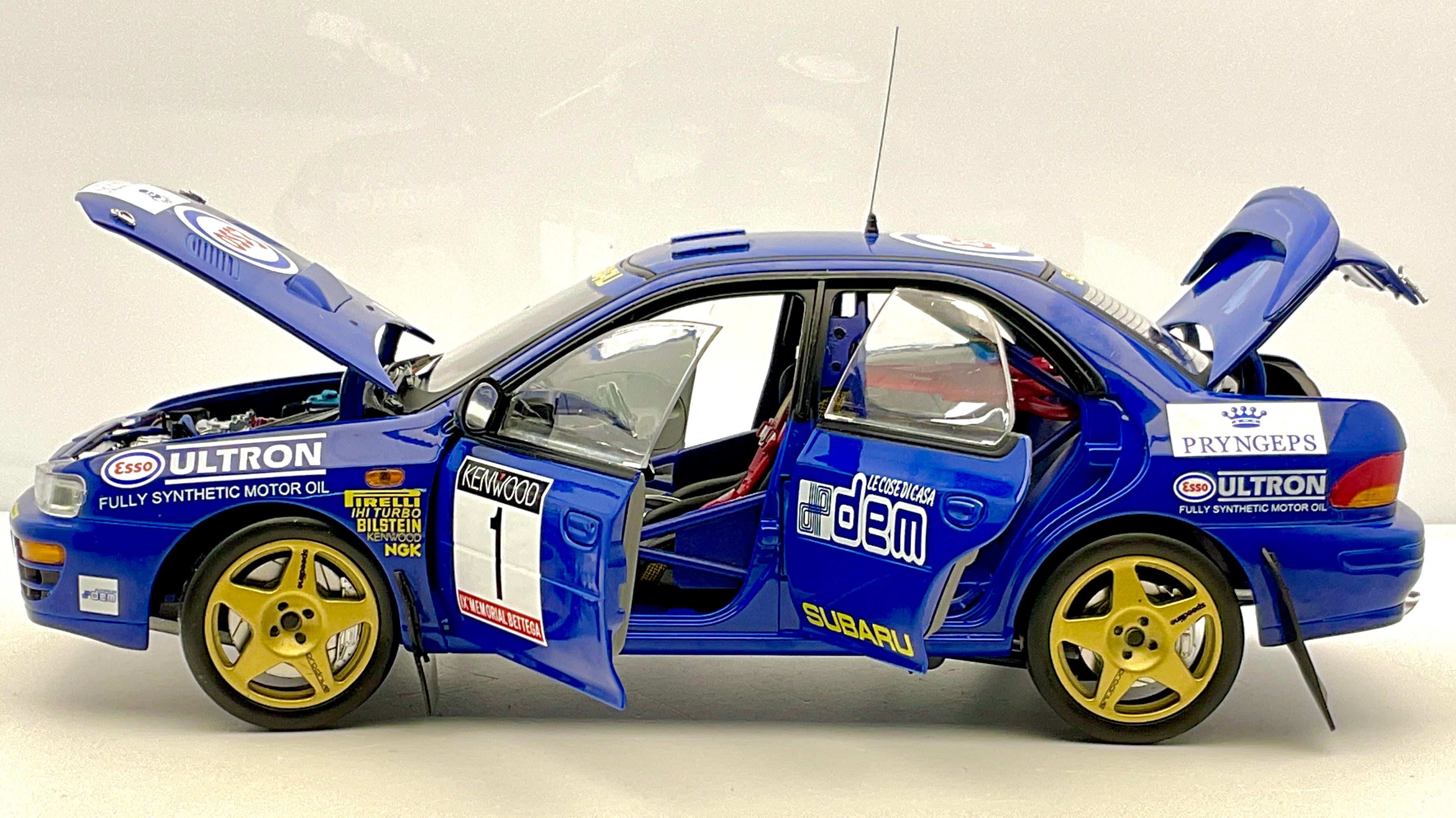 Subaru Impreza #1 , Sun Star 5600 Die-Cast 1/18