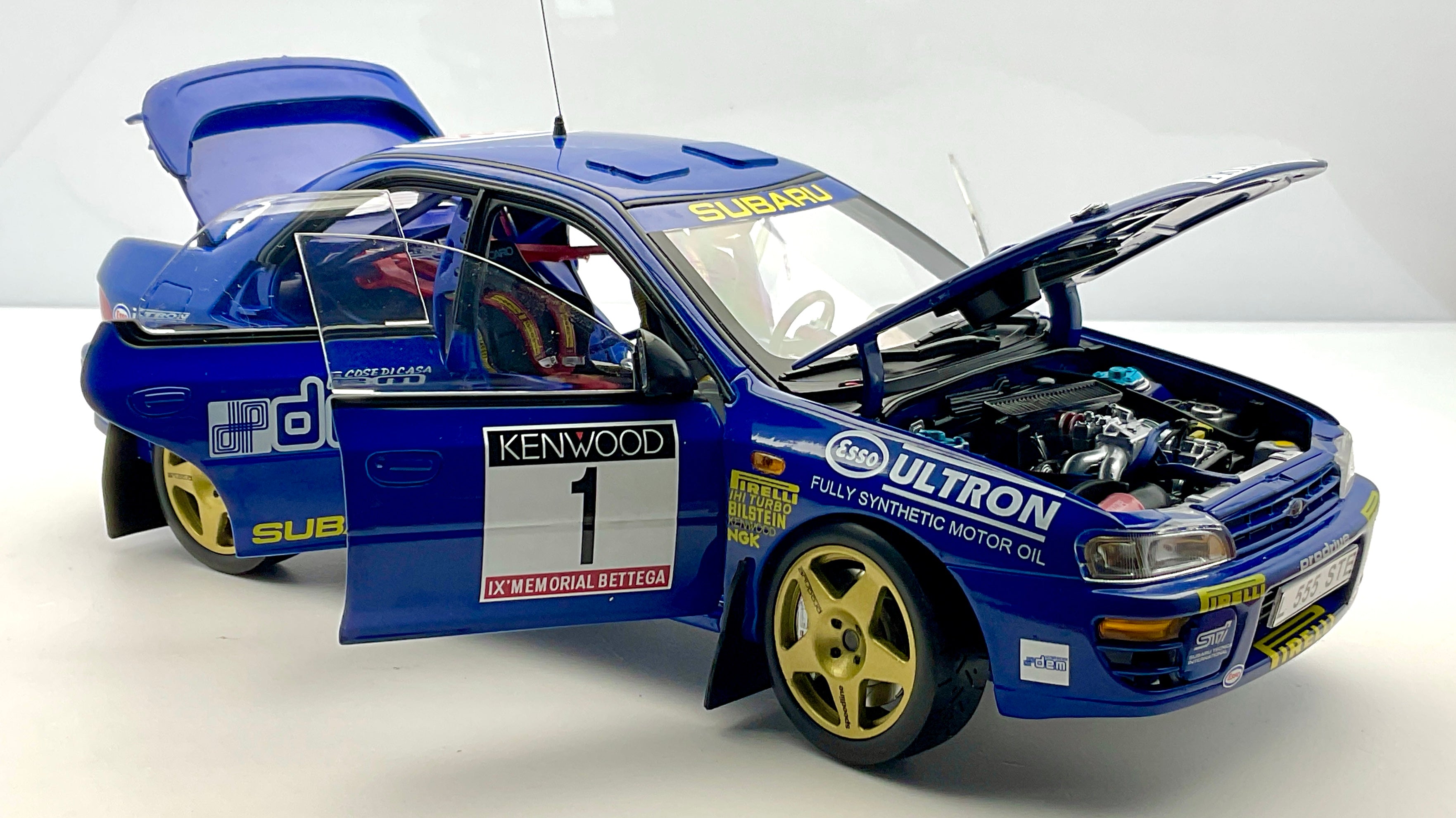 Subaru Impreza #1 , Sun Star 5600 Die-Cast 1/18