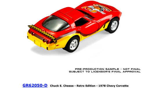 1978 Chevrolet Corvette – Chuck E. Cheese Retro Edition – Greenlight GR62050-D scala 1:64