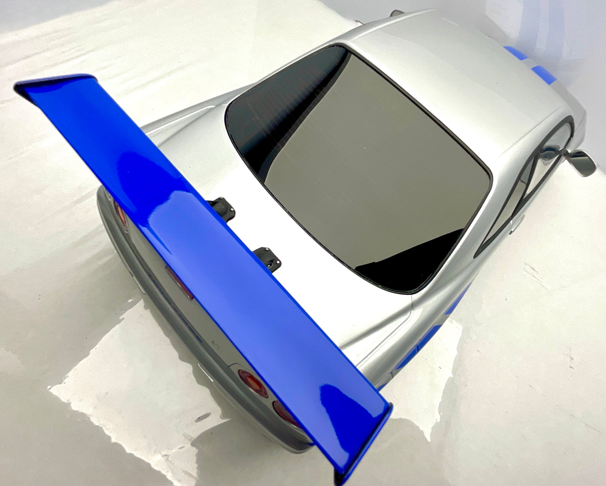 Kyosho 1:12 Nissan Skyline R34 GT-R Fast & Furious (Brian O'Conner) - Resina - NUOVO IN SCATOLA - 012007A