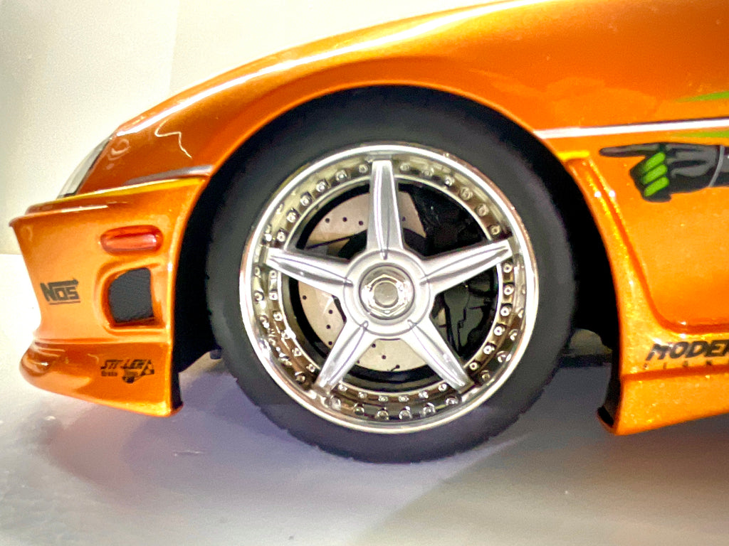 Kyosho KSR12009A – Toyota Supra Fast & Furious arancione 1:12