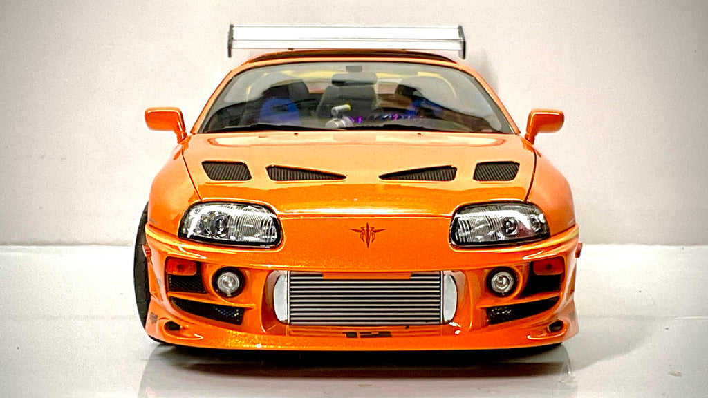 Kyosho 08975FF – Toyota Supra Fast & Furious 1:18 – Arancione