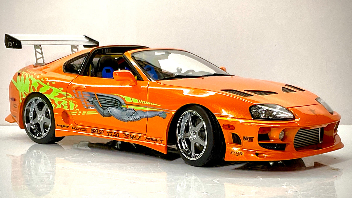 Kyosho 08975FF – Toyota Supra Fast & Furious 1:18 – Arancione