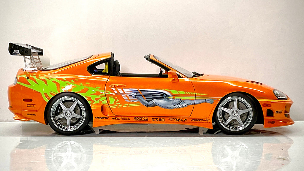 Kyosho 08975FF – Toyota Supra Fast & Furious 1:18 – Arancione