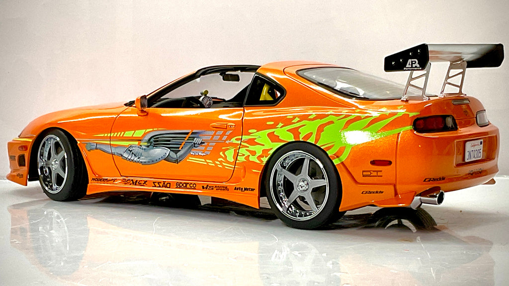 Kyosho 08975FF – Toyota Supra Fast & Furious 1:18 – Arancione