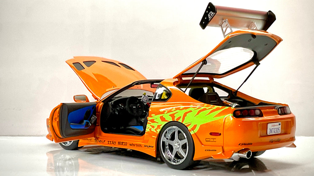 Kyosho 08975FF – Toyota Supra Fast & Furious 1:18 – Arancione
