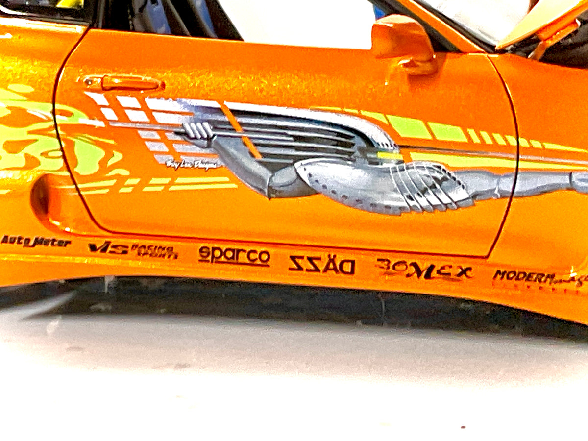 Kyosho 08975FF – Toyota Supra Fast & Furious 1:18 – Arancione