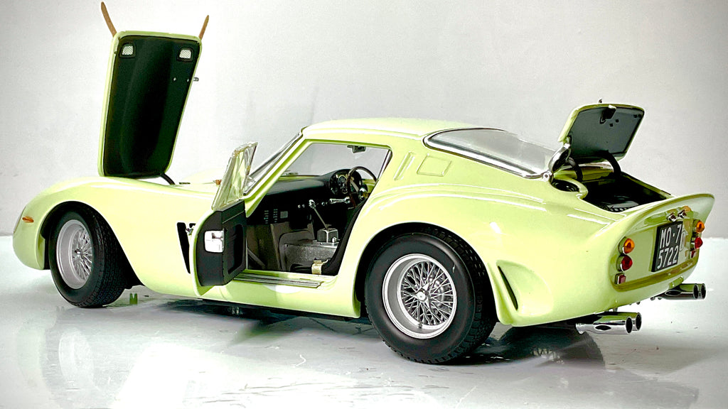 Kyosho 08438E – Ferrari 250 GTO 1962 LM #20 3505GT 1:18 – Verde chiaro
