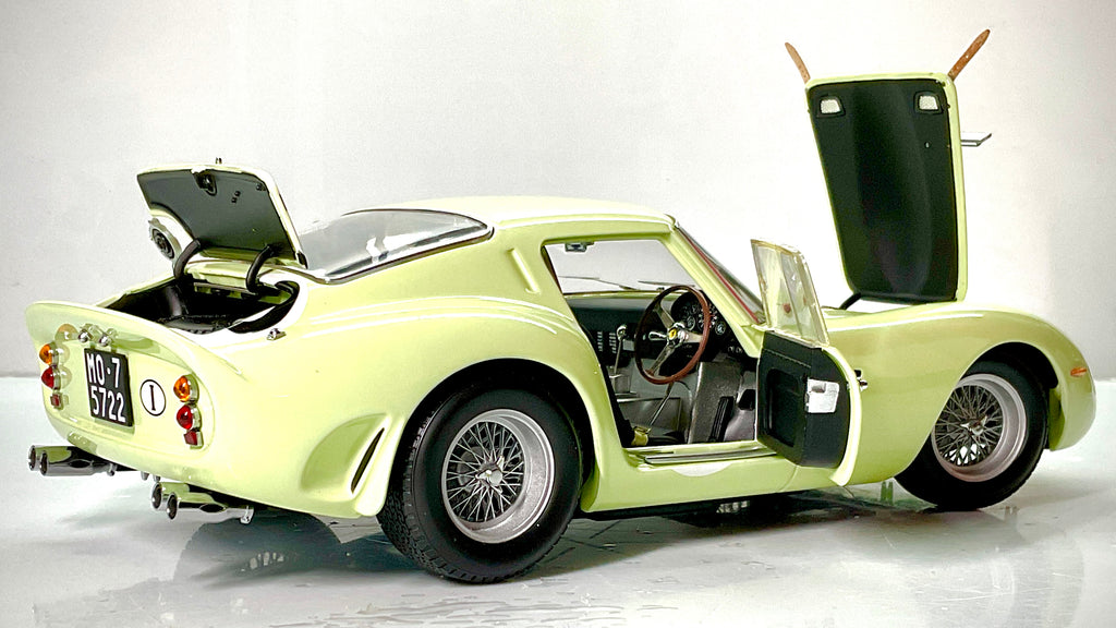 Kyosho 08438E – Ferrari 250 GTO 1962 LM #20 3505GT 1:18 – Verde chiaro