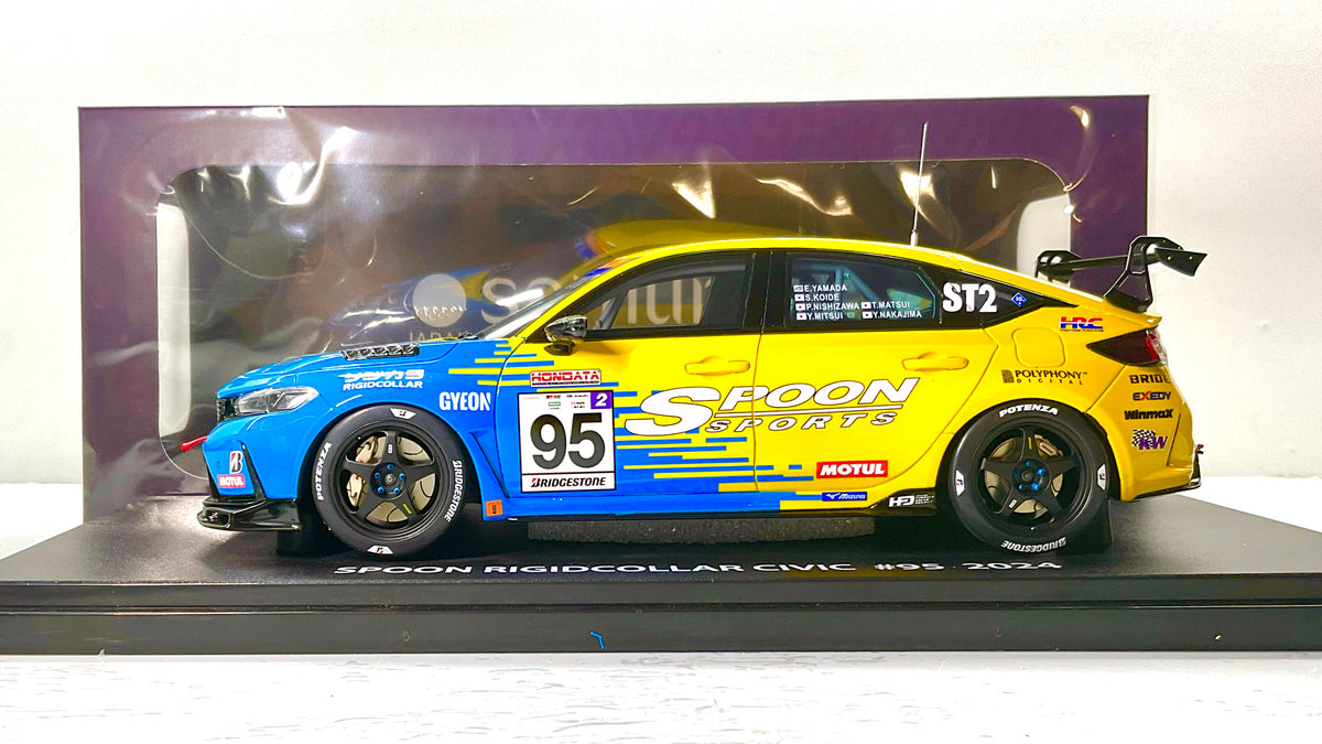 Kyosho KSR18067Y – Honda Civic Spoon Rigidcollar #95 2024 – Resina