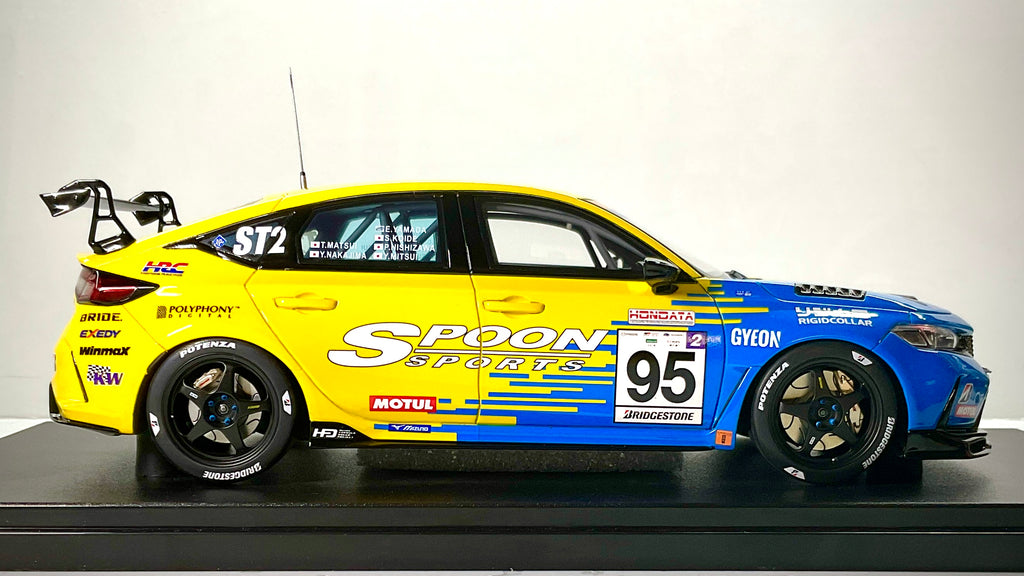 Kyosho KSR18067Y – Honda Civic Spoon Rigidcollar #95 2024 – Resina