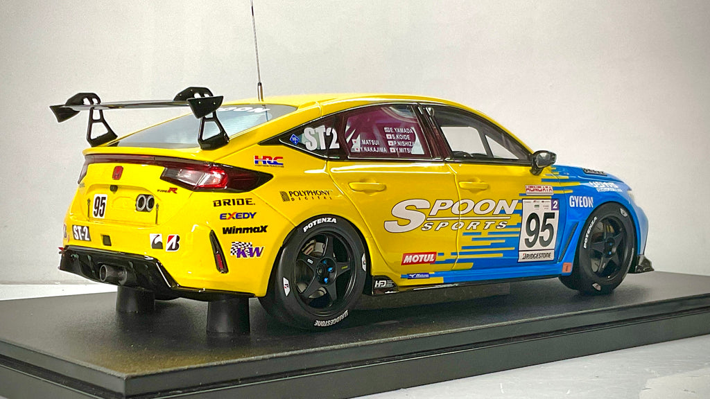Kyosho KSR18067Y – Honda Civic Spoon Rigidcollar #95 2024 – Resina
