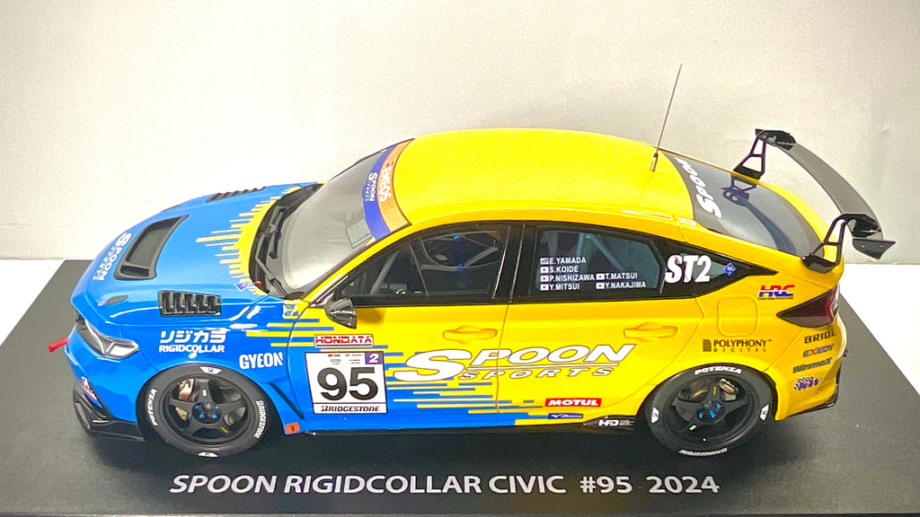 Kyosho KSR18067Y – Honda Civic Spoon Rigidcollar #95 2024 – Resina