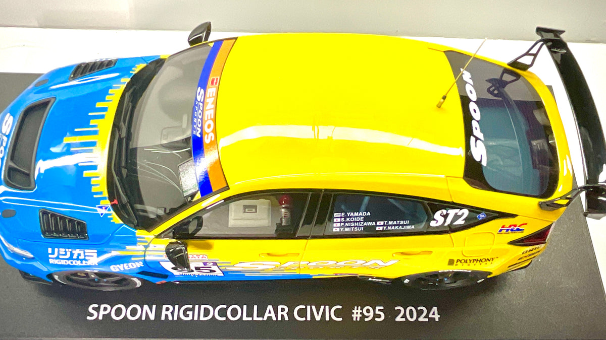 Kyosho KSR18067Y – Honda Civic Spoon Rigidcollar #95 2024 – Resina
