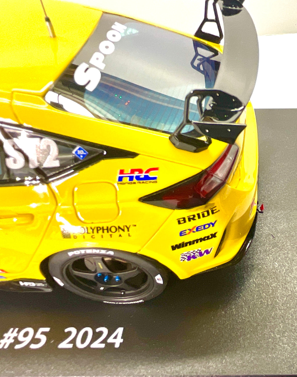 Kyosho KSR18067Y – Honda Civic Spoon Rigidcollar #95 2024 – Resina