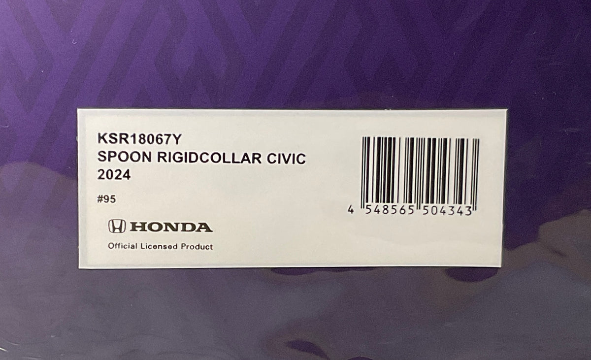 Kyosho KSR18067Y – Honda Civic Spoon Rigidcollar #95 2024 – Resina